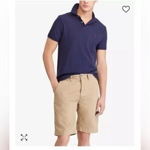 POLO Ralph Lauren Men's Relaxed Fit Twill 10" or 9.1/2” Shorts size 38 khaki